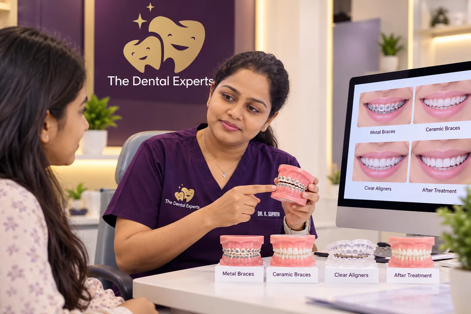 Orthodontic consultation at The Dental Experts in Nanakramguda, Hyderabad